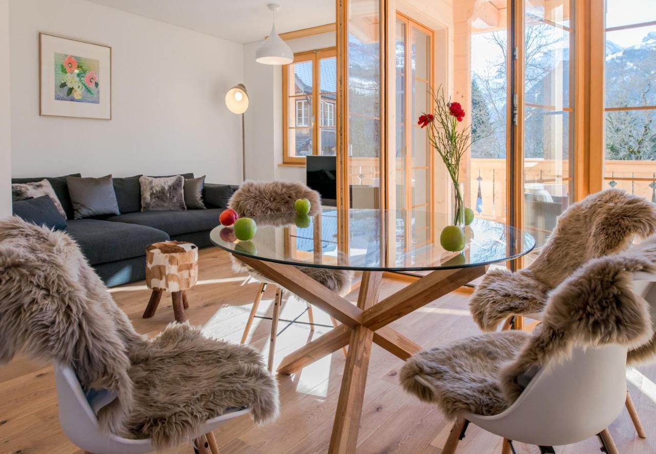 Panoramapark Soleil Chalet B Wengen Esterno foto
